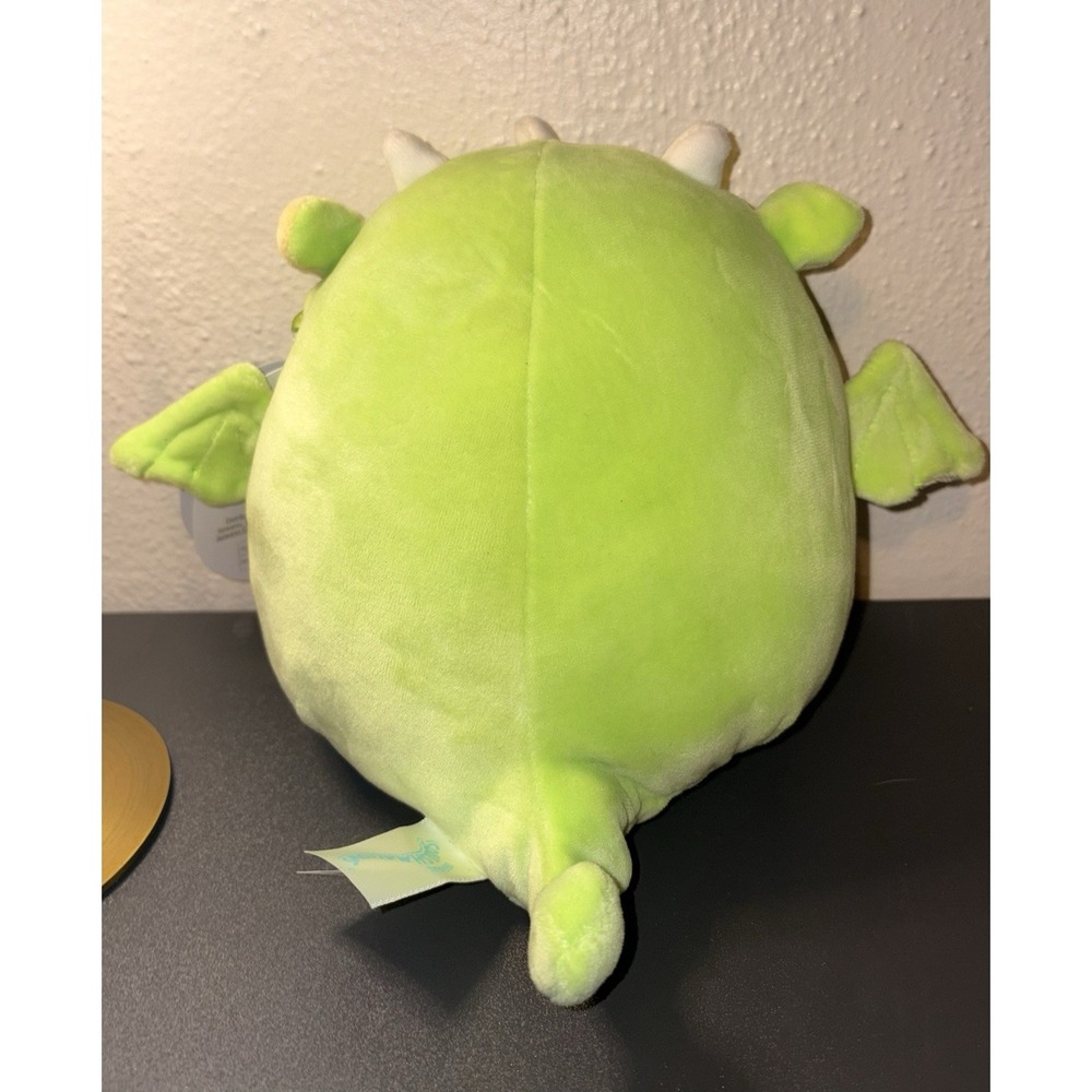 NEW Squishmallows 8" Miles The Dragon Stuffed Animal Plush Green - Picture 2 of 6